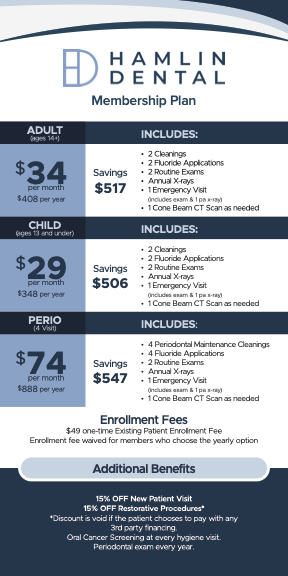 hamlin dental membership plan
