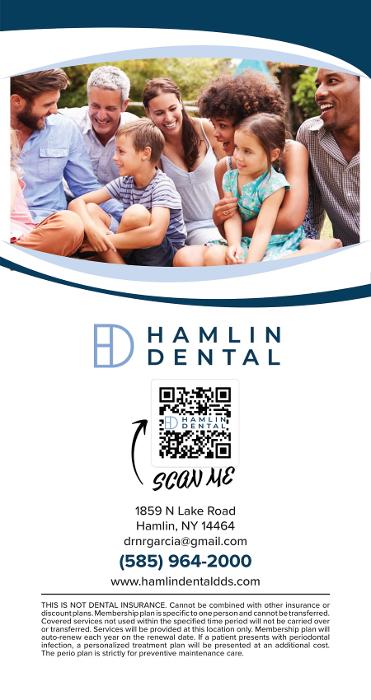 Hamlin dental membership plan